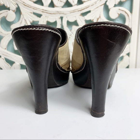 Coach Kieran Patchwork Logo Heels - Picture 6 of 7